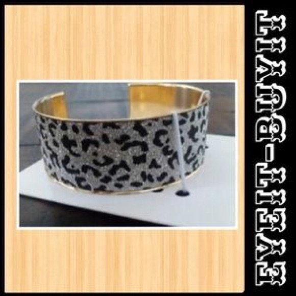 H&M Animal Print Cuff Bracelet